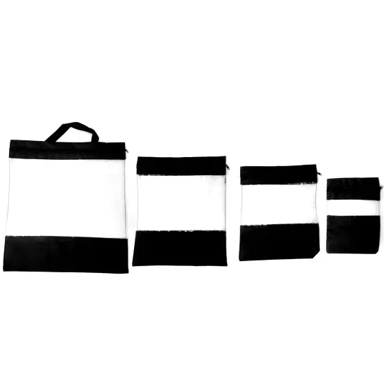 Clear Storage Bags 4-piece Assortment {3}