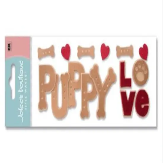 Jolee's Boutique Puppy Love Dimensional Title Sticker {1}