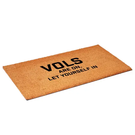 Vols are on let yourself in Doormat {4}