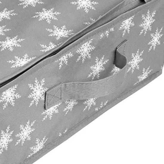 Storage Container &ndash; Fits up to 27 Rolls 1 3/8&rdquo; Diam. - Underbed Gift Wrap Organizer Bags, Wrapping Paper Rolls, Ribbon, and Bows - Under Bed- Durable Material 600D - Up to 40" Rolls {4}