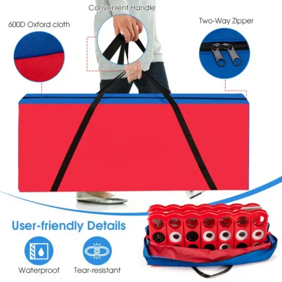 Giant 4 in A Row Storage Carrying Bag with Ergonomic Shoulder Straps {3}