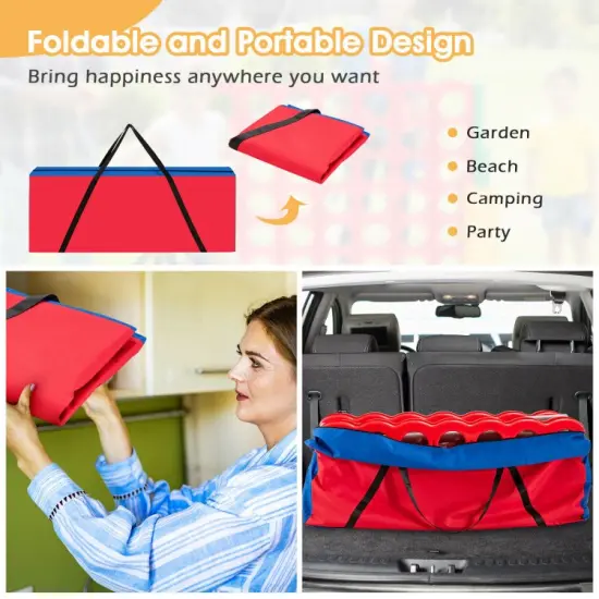 Giant Carry Storage Bag for 4 in a Row Game with Durable Zipper {5}