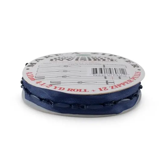 Invisible Make-A-Zipper Navy {1}