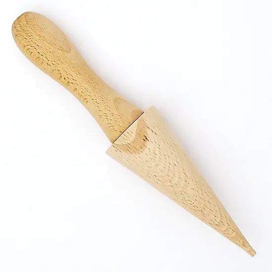 Pizzelle Cone Roller, Wood {1}