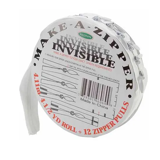 Invisible Make-A-Zipper Black {3}