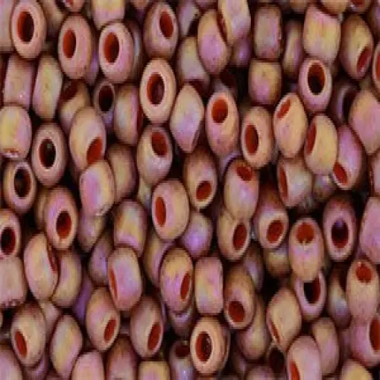 Toho Size 8 Round, Semi Glazed Rainbow Orange, 17 grams {1}