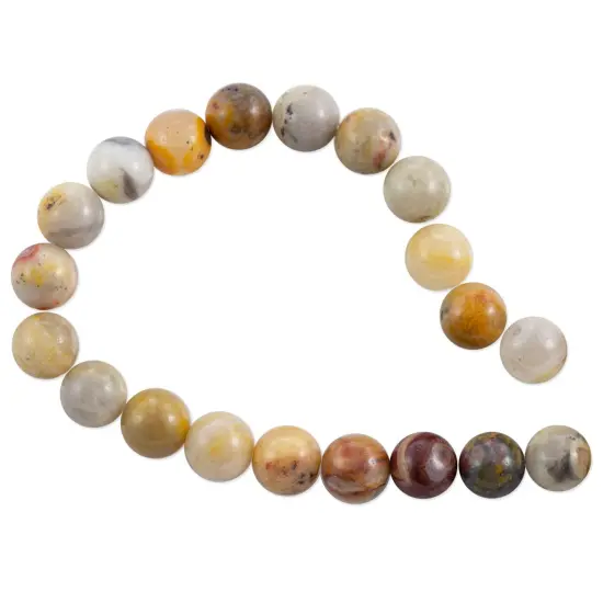 Crazy Lace Agate Beads 6mm (16" Strand) {1}