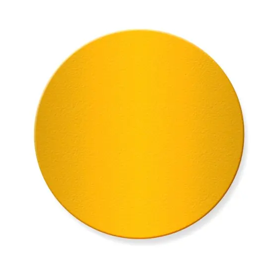 Brass Round Engraving Plate 1 3/4"1 3/4" {1}