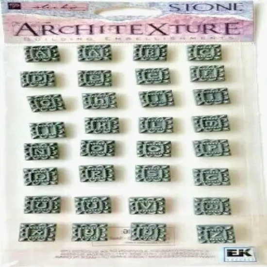 Sticko Architexture Gothic Stone Alphabet {1}