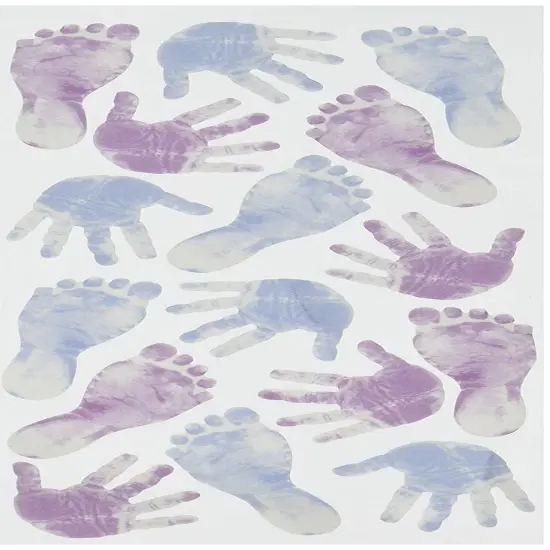 Sticko Vellum Baby Boy Prints Stickers {1}