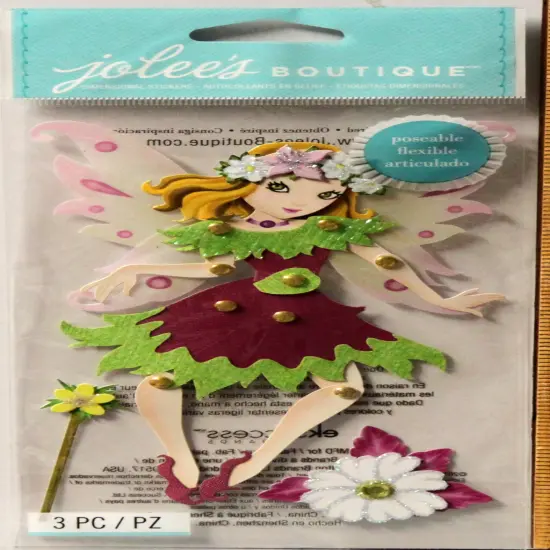 Jolee's Boutique Poseable Fairy Dimensional Stickers {1}
