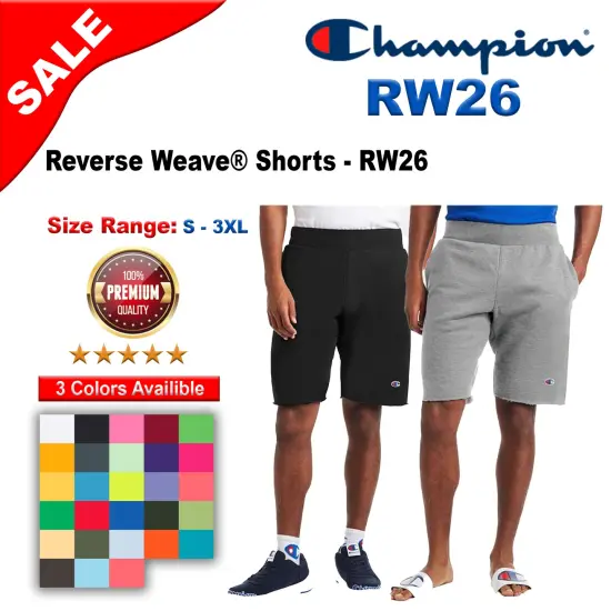 Champion&reg; Reverse Weave Shorts Black {2}