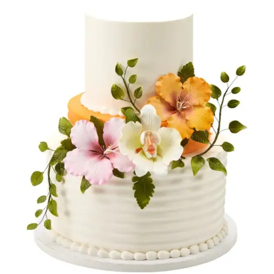 Leaf Sprig Assortment Gum Paste Flowers 24 pieces {5}