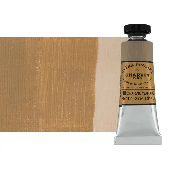 Charvin Extra Fine Oil Paints Warm Grey - 60, 120, 150 {2}