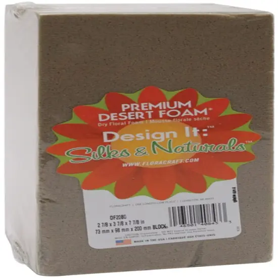 FloraCraft Floral Desert DryFoM Block-2.8"x3.8"x7.8" {1}