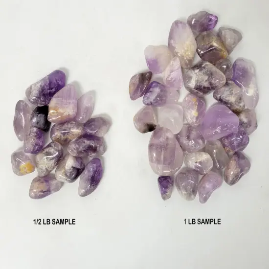 Tumbled Amethyst Crystals - Mixed Size 1/2" to 2" {3}