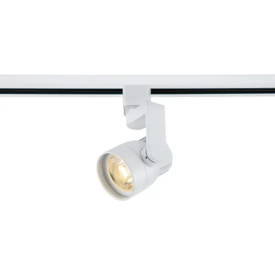 Nuvo TH421 12 Watt LED Track Head White Finish 24 Degree Beam Angle Clear {1}