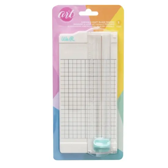 Markers and Tools - American Crafts Craft Blade Trimmer 9.5" Mini Rainbow Geometric - (1 Piece) 34006676 {2}