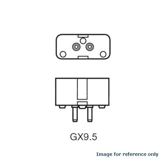 Ushio 1000w 120v GAC JCS Clear T22 3200k GY9.5 Halogen Light Bulb {2}