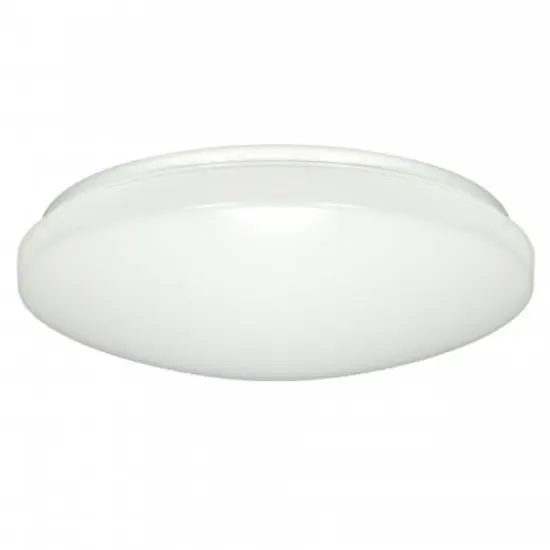 Nuvo 32.5w LED 19 inch Rounded LED Flush Mount with Occupancy Sensor - 3000K {1}