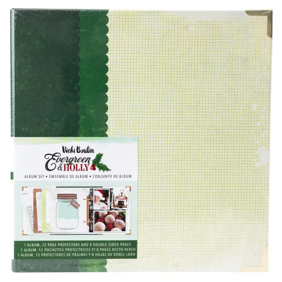 Vicki Boutin Evergreen & Holly Album Set 6"X8" {1}