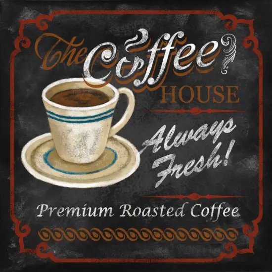 The Coffee House Poster Print by Conrad Knutsen - Item # VARPDX14476 {2}