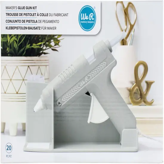 We R Maker's Glue Gun Kit-Grey {1}