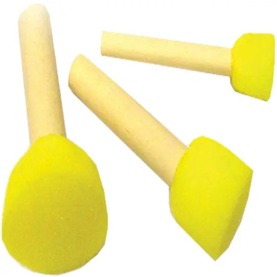 Color Factory Spounce It & Dab It Painting Sponges 3/Pkg-3.75", 1.5" & 1.25" {2}