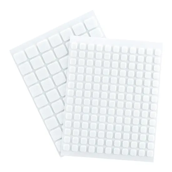 Spellbinders Card Shoppe Essentials Foam Squares Mix-White, 1mm {3}