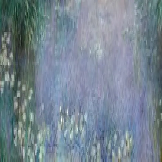 The Water Lilies - Morning Poster Print by Claude Monet - Item # VARPDX5CM1518 {1}