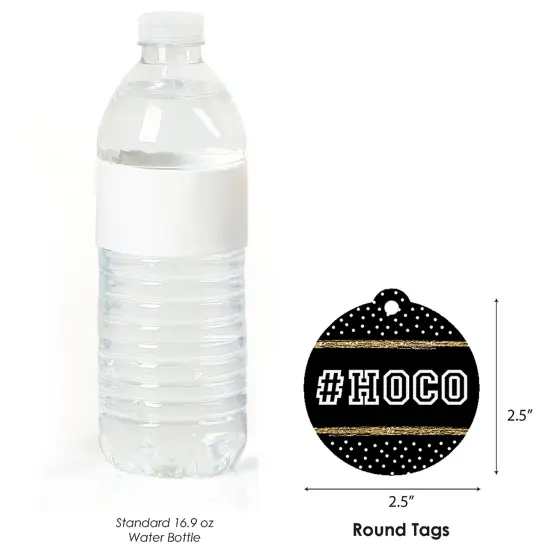 Big Dot of Happiness Hoco Dance - Homecoming Favor Gift Tags (Set of 20) {4}