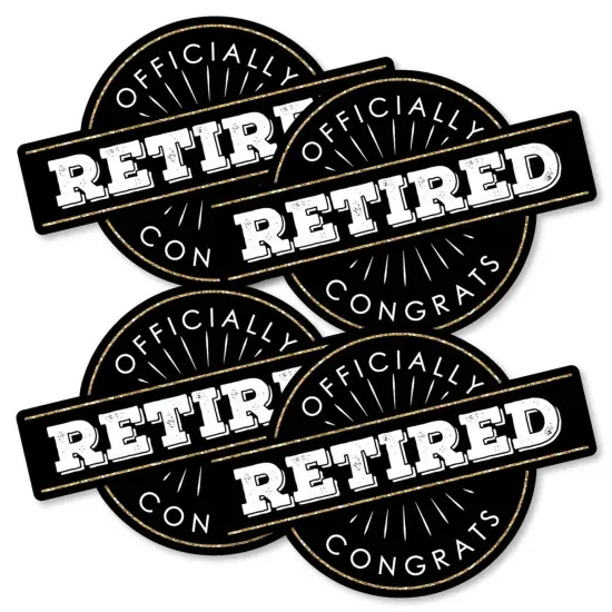 Big Dot of Happiness Happy Retirement - Decorations DIY Retirement Party Essentials - Set of 20 {3}