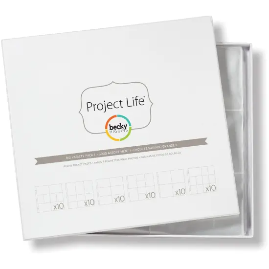 Project Life Photo Pocket Pages 60/Pkg-Big Variety Pack 1 {1}