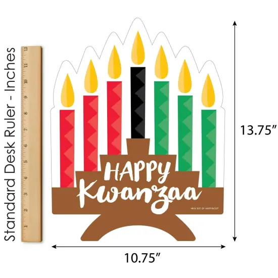 Big Dot of Happiness Happy Kwanzaa - Outdoor Lawn Sign - Yard Sign - 1 Piece {6}