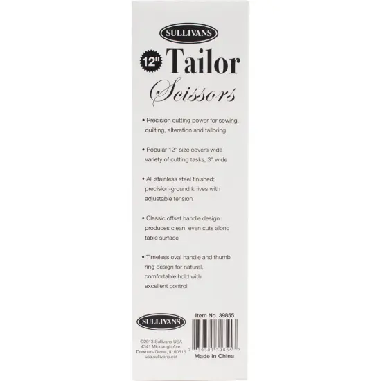 Sullivans Tailor Scissors 12" {1}