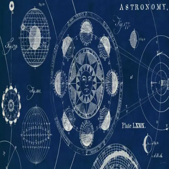 Blueprint Astronomy Poster Print by Sue Schlabach - Item # VARPDX12279 {1}