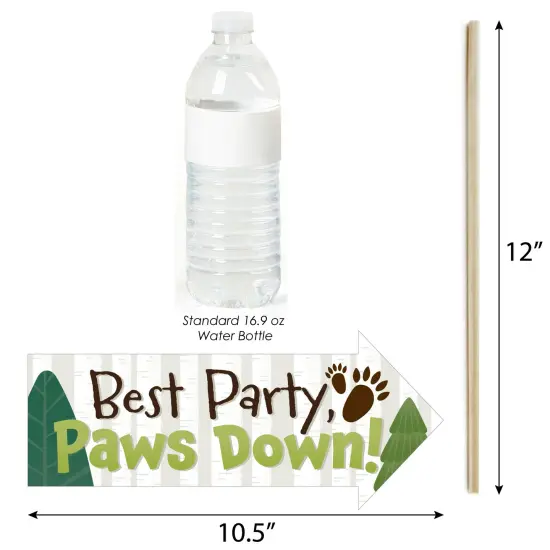 Big Dot of Happiness Funny Forest Hedgehogs - Woodland Birthday Party or Baby Shower Photo Booth Props Kit - 10 Piece {4}