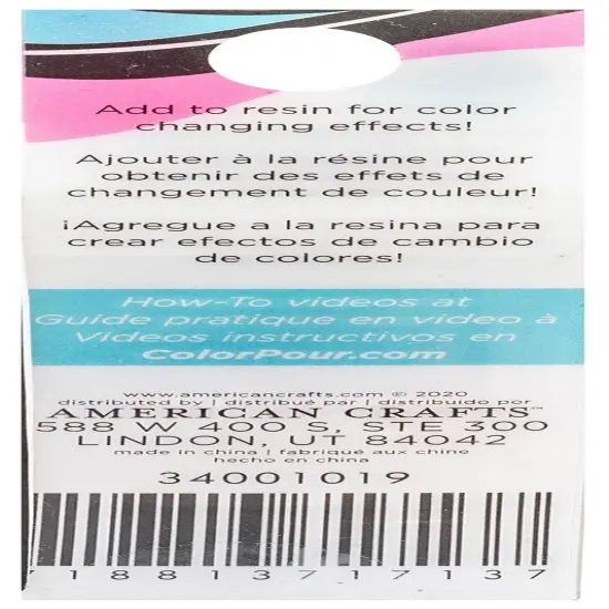 American Crafts Color Pour Resin Mix In-Color Changing {3}