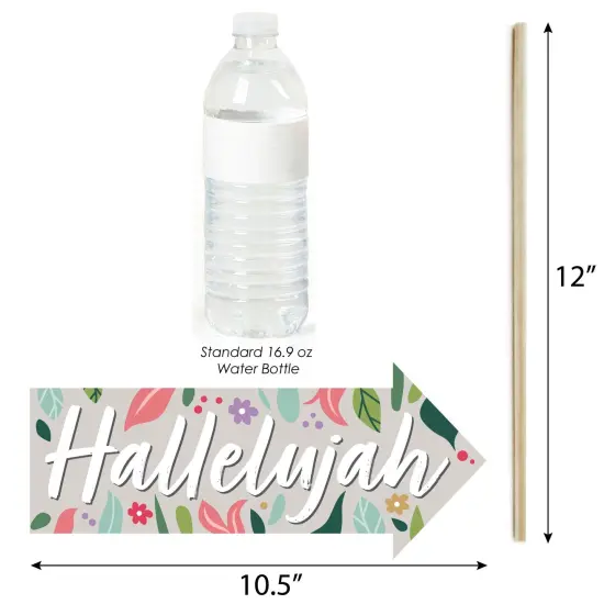 Big Dot of Happiness Funny Religious Easter - Christian Holiday Party Photo Booth Props Kit - 10 Piece {4}