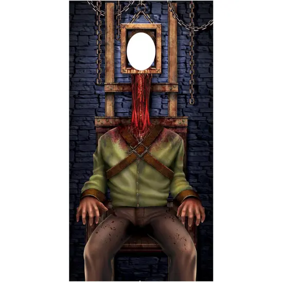 Beistle - Head Ripper Photo Prop Stand-Up - 6' 1" x 3' 1&frac12;" - 4 Pack {1}