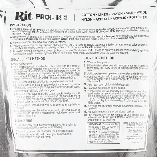 Rit Proline Color Remover Powder-1lb Bag {4}