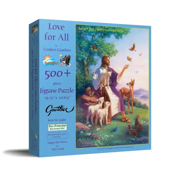 Sunsout Love for All 500 pc Large Pieces Jigsaw Puzzle 55960 {3}