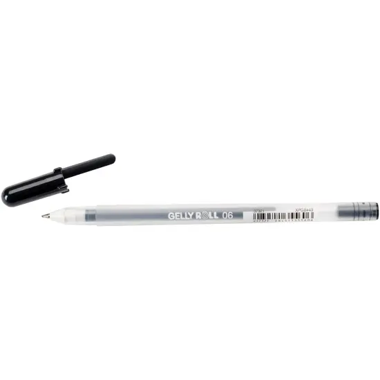 Sakura Gelly Roll Fine Point Pen Open Stock-Black {1}