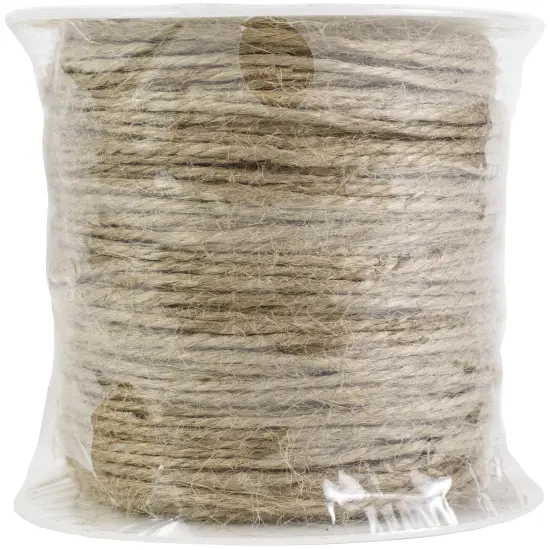 CousinDIY Jute Cord 3ply 28lb-Natural (Approx. 3/8") {4}