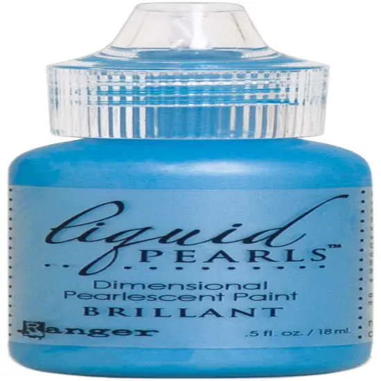 Ranger Liquid Pearls Dimensional Pearlescent Paint .5oz {1}