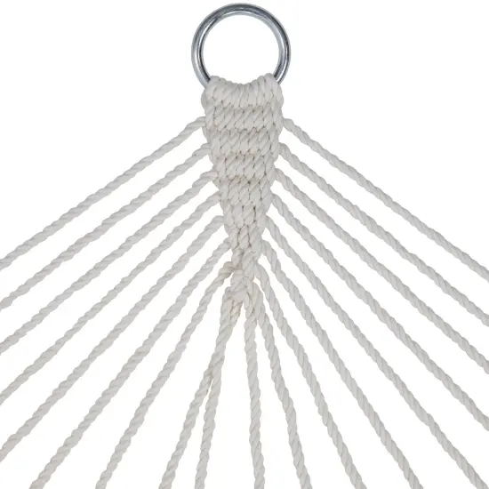 Algoma Bohemian Reversible Quilted Two Person Double Hammock - 132" x 55" - Red {5}