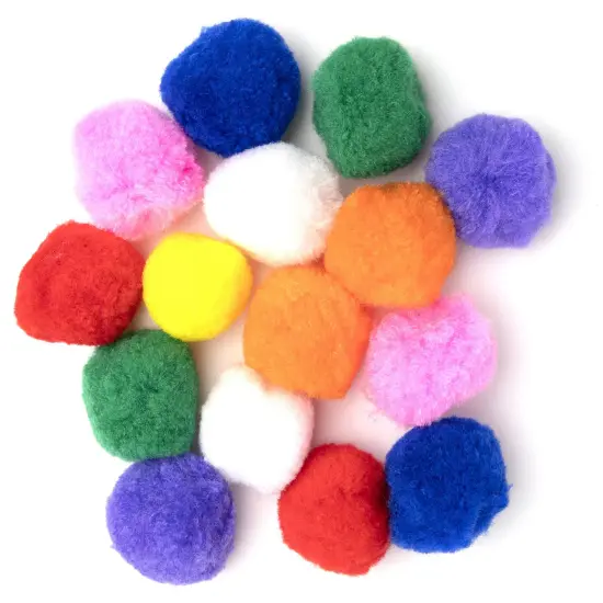 CousinDIY Pom Poms 1.5" 15/Pkg Yellow {3}