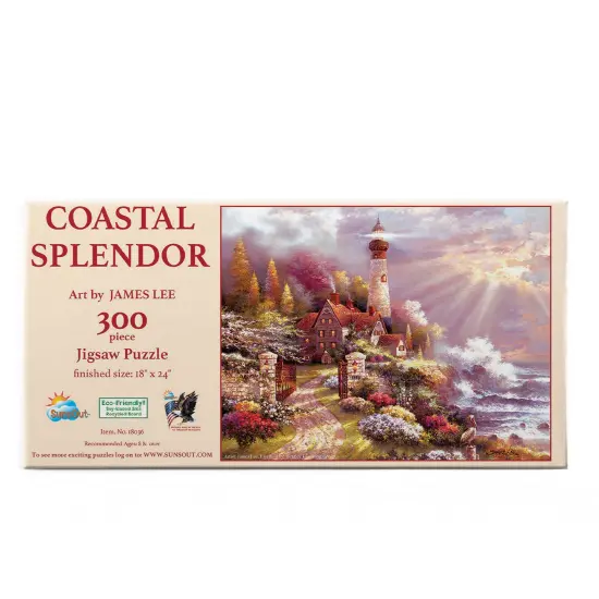 Sunsout Coastal Splendor 300 pc Jigsaw Puzzle 18036 {4}