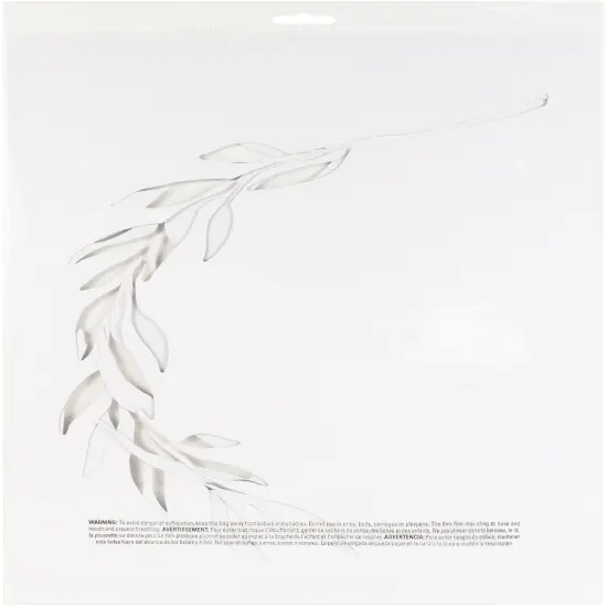 Heidi Swapp DIY Doormats Stencil-Wreath Leaves {3}