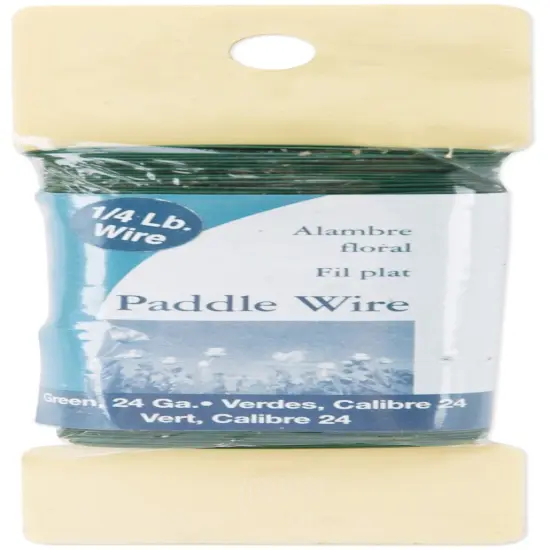 Panacea Paddle Wire 24 Gauge 4oz-Green {1}